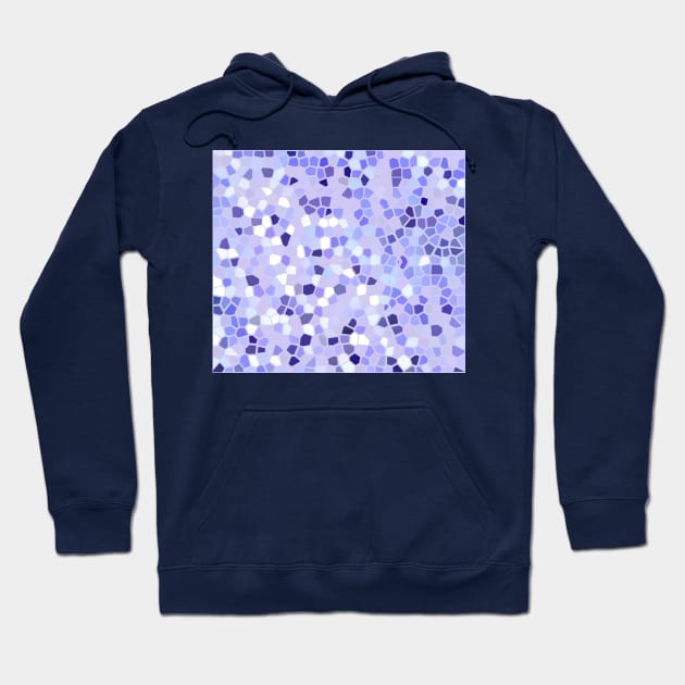 Purple Mosaic Hoodie by Klssaginaw